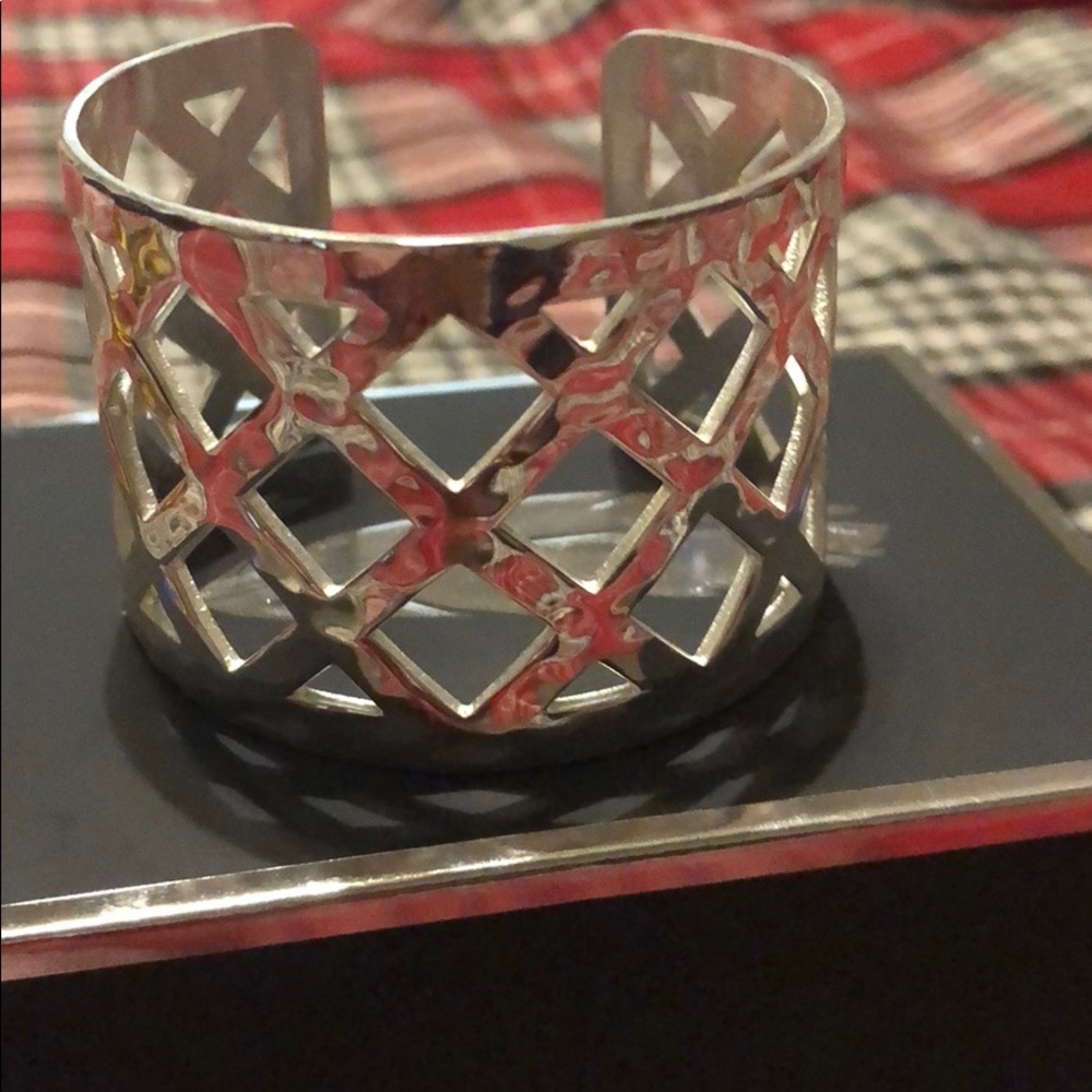 Silver Rustic Cuff